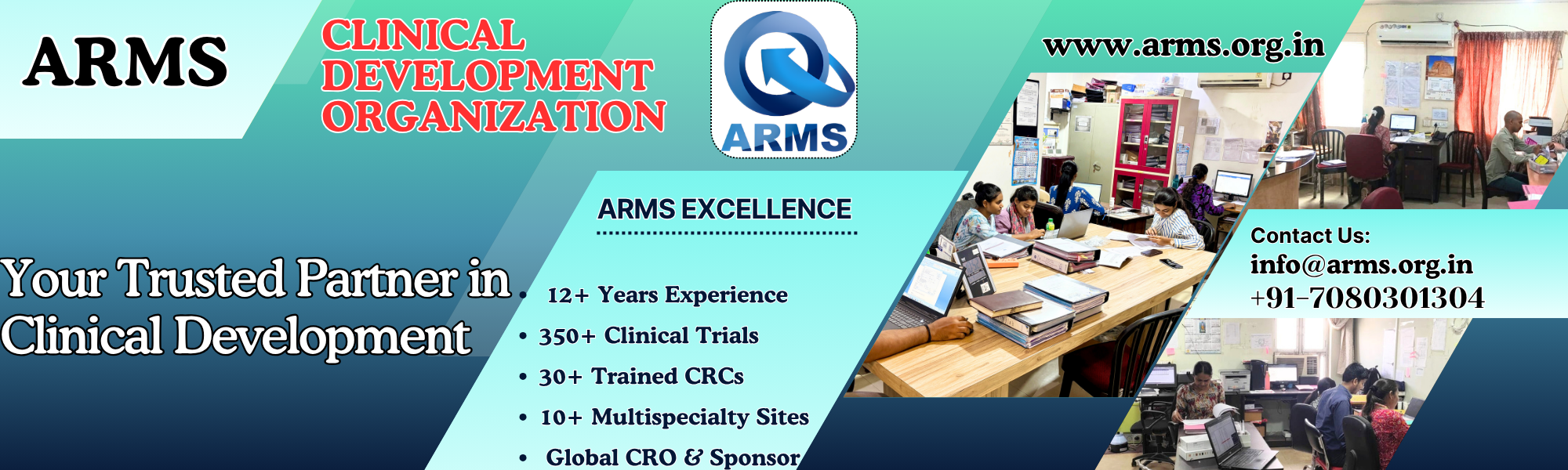 Clinical Research Organization in India | CRO Services by ARMS